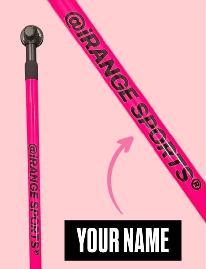 CUSTOM PINK @iRangeSports Stick EXT w/MagSafe compatible puck