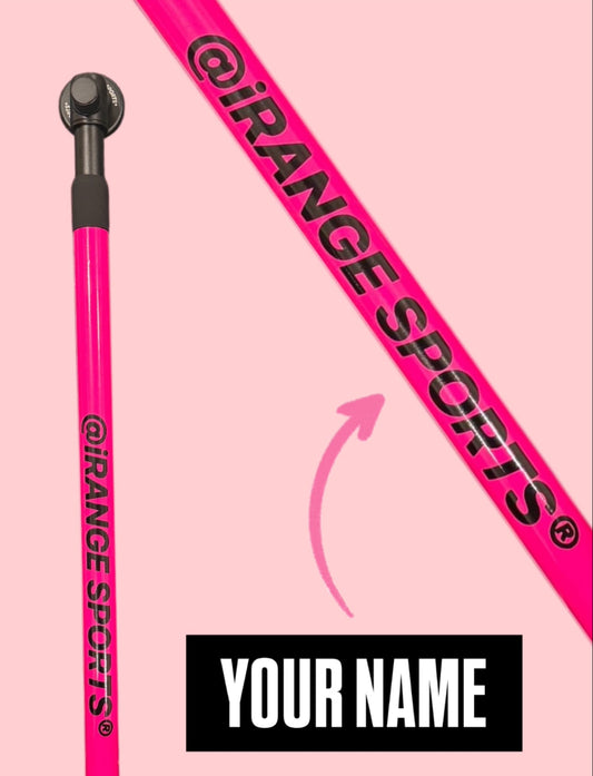 CUSTOM PINK @iRangeSports Stick EXT w/MagSafe compatible puck